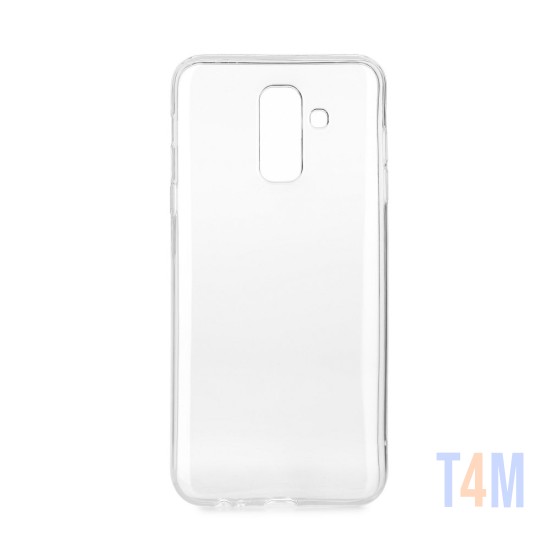 Soft Silicon Case for Samsung Galaxy A6 Plus/A605 Transparent